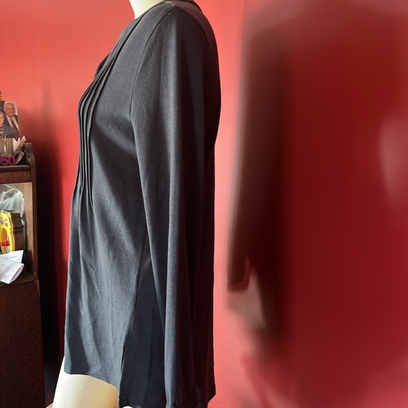 BNWOT Sahalie super soft long sleeve gray top - Picture 6 of 15